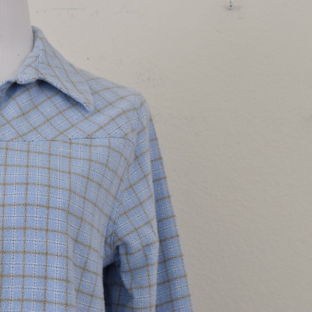 d & Co. Long Sleeve Double Flannel Shacket size M - Picture 7 of 11